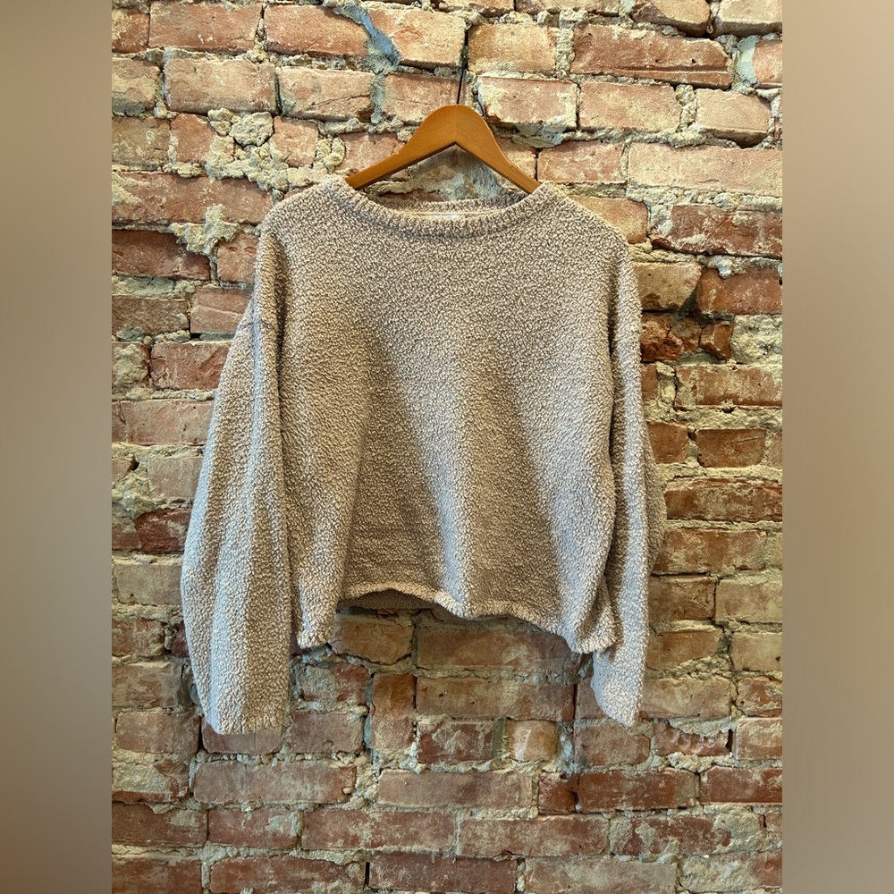 Large Dear Jules fuzzy sweater